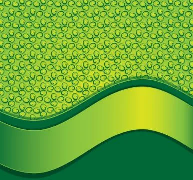 Spring green background with place for your text Stock Illustration
