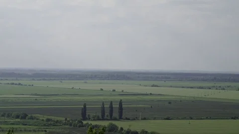 Spring Green Fields Timelapse 4K Stock Footage 82162246