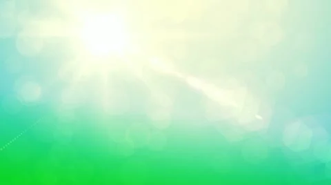 Spring green grass and sun Stock Footage 10990291