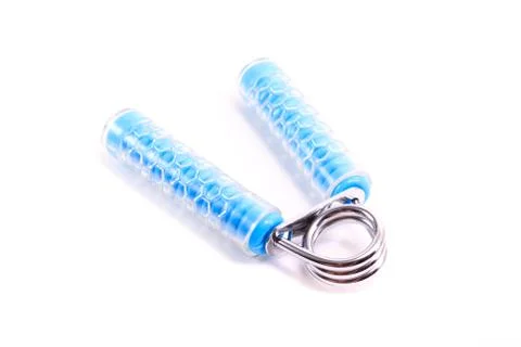 Spring hand gripper Stock Photos