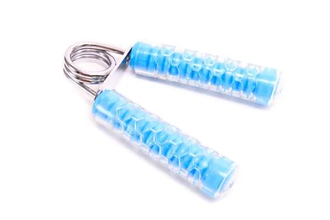 Spring hand gripper Stock Photos