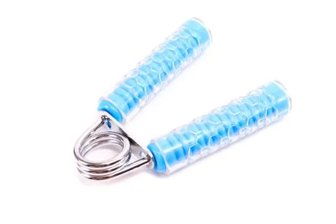 Spring hand gripper Stock Photos