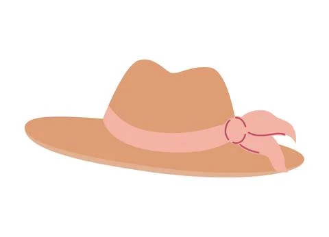 Spring hat design Ilustração Stock
