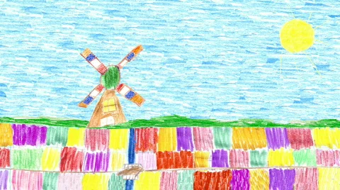 Spring in Holland 스톡 동영상 66670