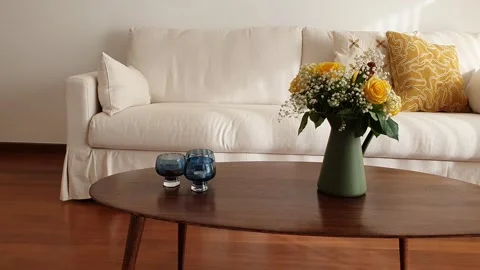 Spring home decor, mediterranean style Stock Footage 302492703