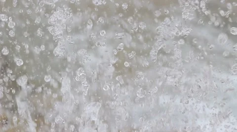 Spring Icy waterfall Stockbeeldmateriaal 49490376