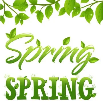 Spring Stock Illustration