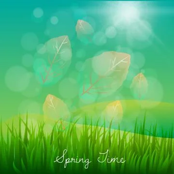 Spring Stock Illustration
