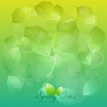Spring Stock Illustration