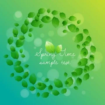 Spring Stock Illustration