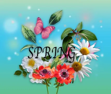 Spring Stock Illustration