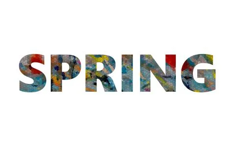 SPRING Stock Illustration