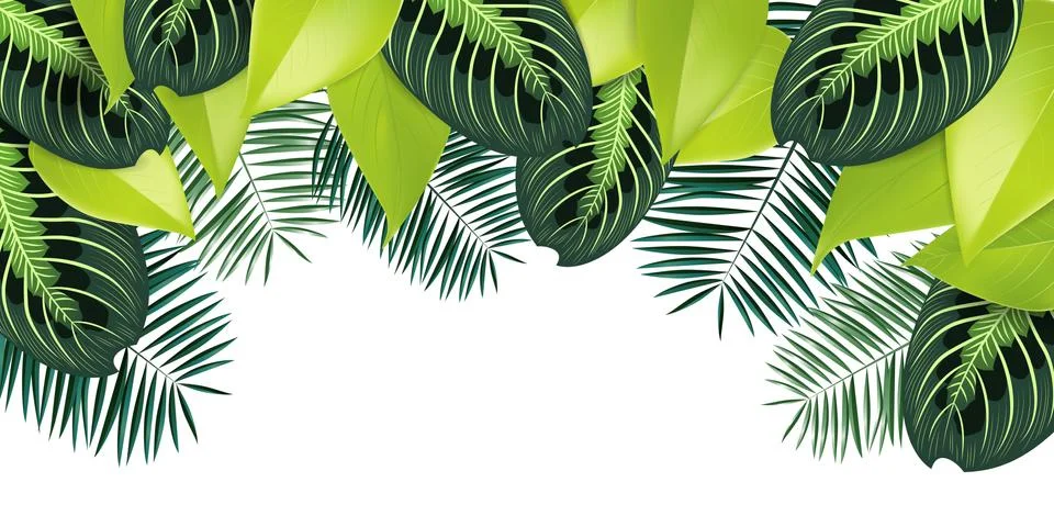 Spring illustration background Stock Illustration