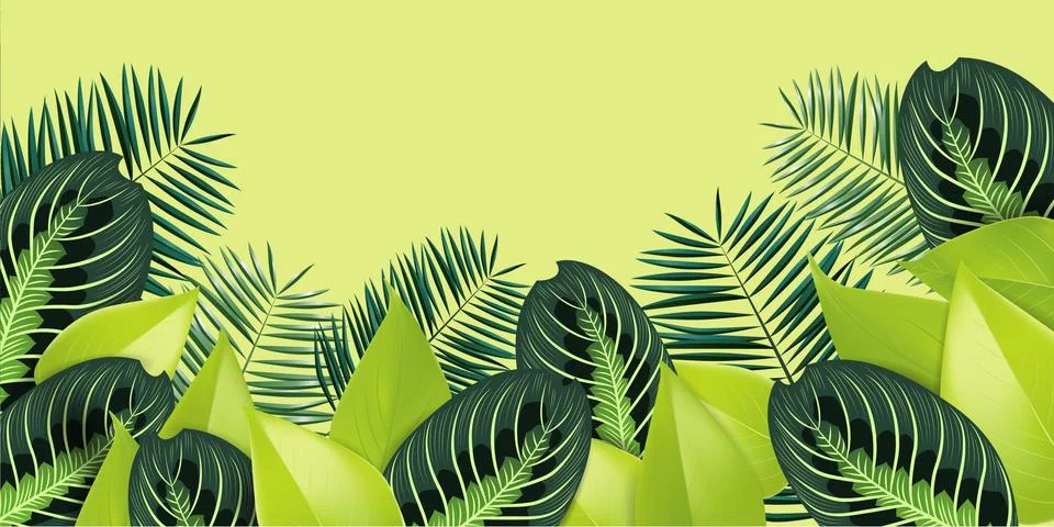 Spring illustration background Stock Illustration