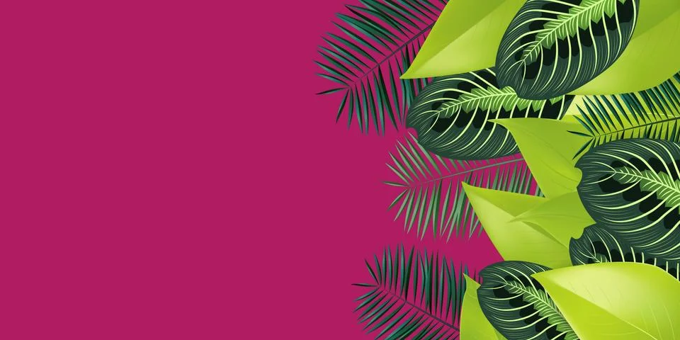 Spring illustration background Stock Illustration