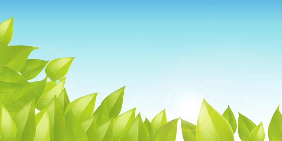 Spring illustration background Stock Illustration