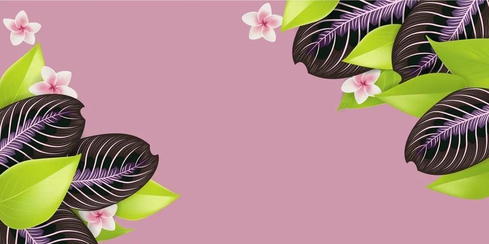 Spring illustration background Stock Illustration