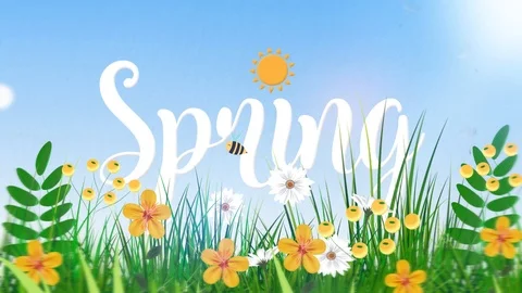 Spring Intro Reveal 스톡 동영상 108029142