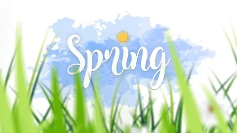 Spring Intro Reveal 스톡 동영상 108379890