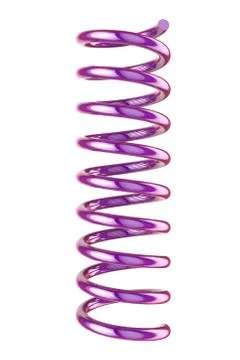 Spring isolated on white Stock Illustration