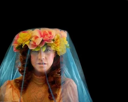 Spring Lady Stockfoto's