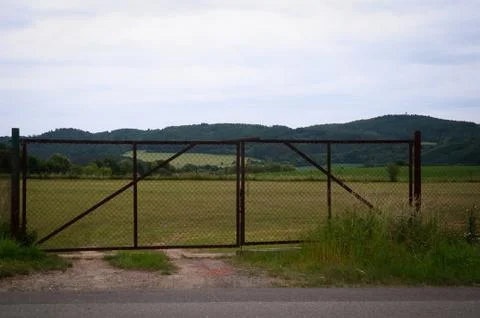 Spring landscape in  Czech Republic . Stock Photos
