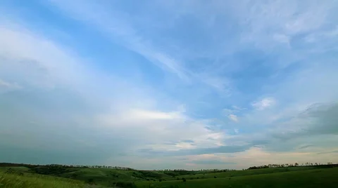 Spring landscape Stock Footage 6732309