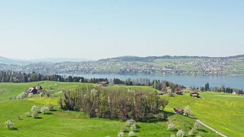 Spring landscape. Stock Footage 128711611
