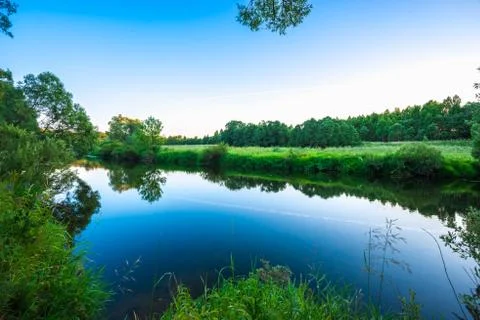 Spring landscape Foto stock