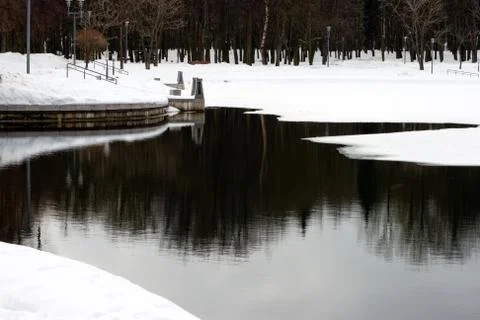 Spring landscape. Stock Photos