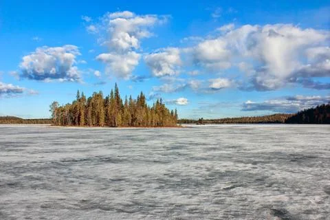 Spring landscape Stock Photos