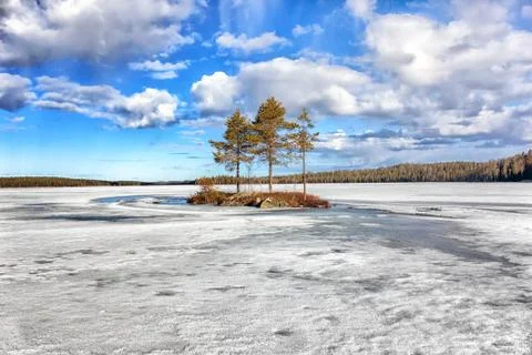 Spring landscape Stock Photos