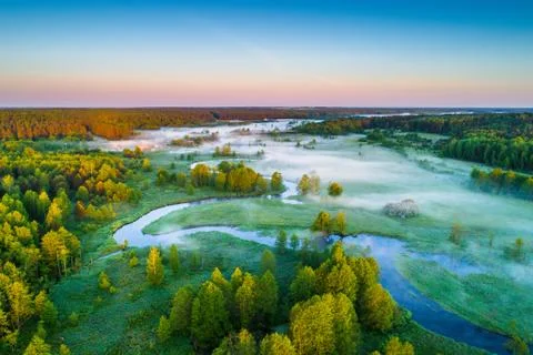 Spring landscape Stock-Fotos