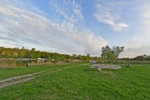 Spring landscape Foto stock