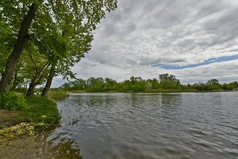 Spring landscape Foto stock