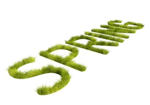 Spring Lawn Stock Photos