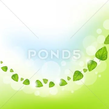 Spring leafs Stock Illustration