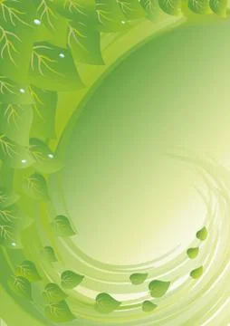 Spring leaves Stock Illustration