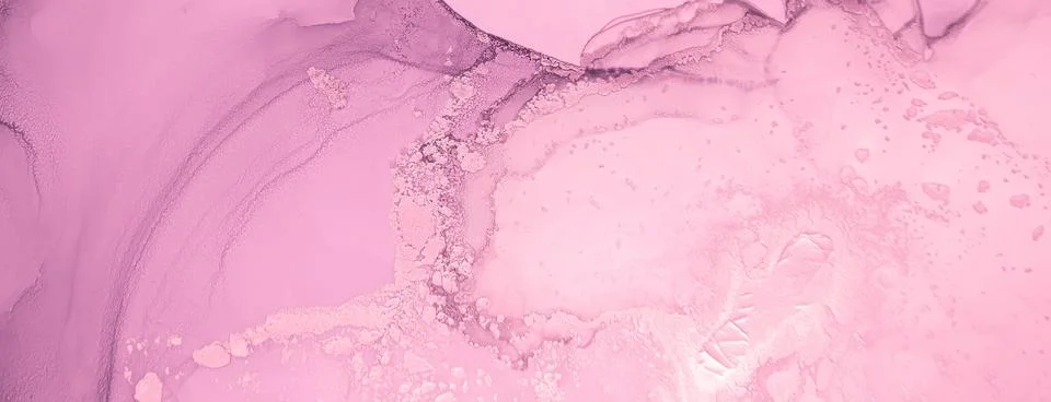 Spring Liquid Marble. Abstract Background. Ink Stock Illustration