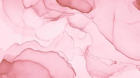 Spring Liquid Marble. Abstract Illustration. Oil Stock Illustration