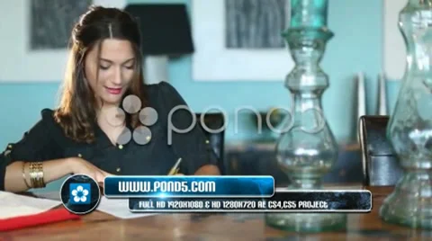 Spring Lower Third Stock After Effects