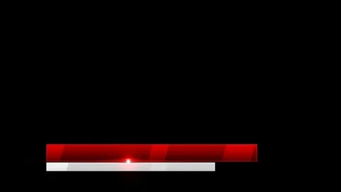 Spring Lower Third Red White Stock-Footage 95317477