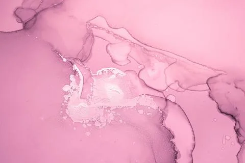 Spring Luxury Marble. Acrylic Background. Fluid Stock Illustration