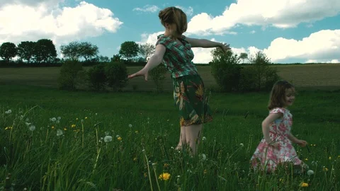 Spring Meadow Clip #7 Video stock 107792565