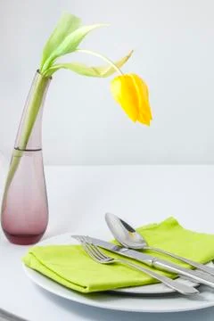 Spring meal Stock Photos