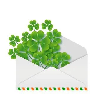 Spring message. Stock Illustration