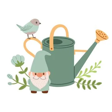 Spring mood greeting card template. Welcome spring season invitation. Minimalist Stock Illustration