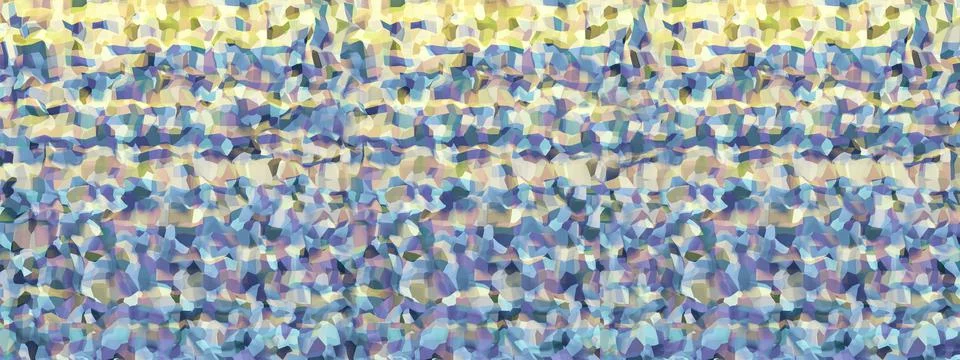 Spring mosaic abstract background pattern imitation painting Illustrazione stock