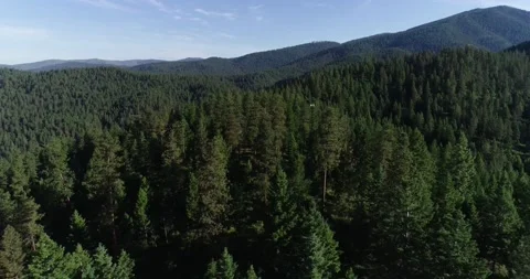 Spring mountain drone 2 Stock Footage 187183910