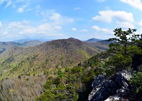 Spring in the mountains Stock Photos